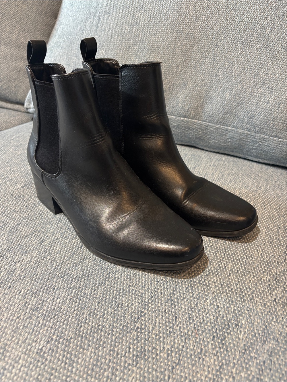 a new day black ankle boots!  9